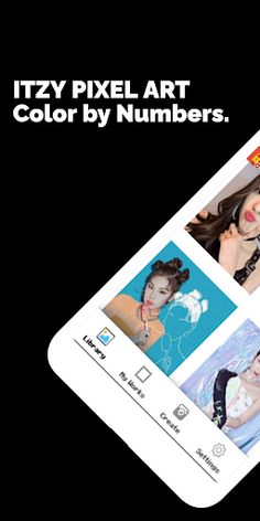 ITZY Pixel Art - Kpop Color by - Screenshot 1