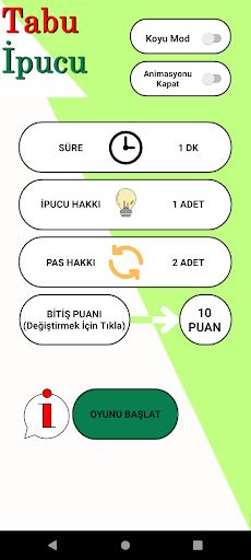 Tabu İpucu - Screenshot 1