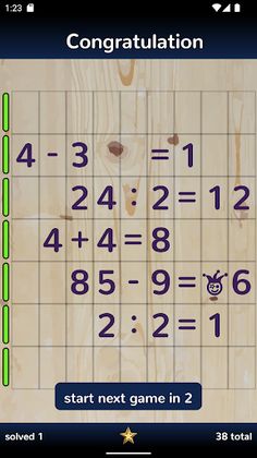 Matzzl - a Math Puzzle - Screenshot 3