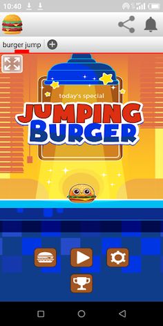 burger jump - Screenshot 2