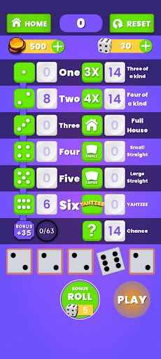 Yahtzee 2023: Classic (Yatzy) - Screenshot 2