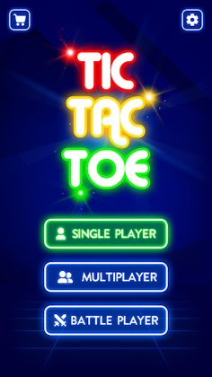 Tic Tac Toe Glow - Xs and Os - Screenshot 3