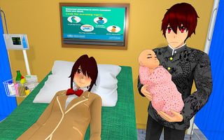Anime Pregnant Mother: Life 3D - Screenshot 3
