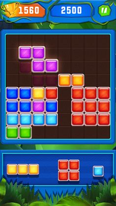 Brick colour block puzzle - Screenshot 1