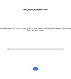 Rock Paper Scissors - Screenshot 1