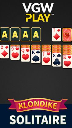 Klondike Solitaire: VGW Play - Screenshot 1