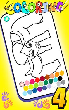 Garten Of BanBan 5 Coloring - Screenshot 2