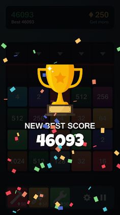 Mergetris - 2048 Dropping Bloc - Screenshot 3