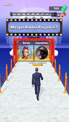 Movie Trivia Run - Screenshot 1