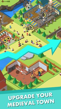 Idle Medieval Town - Tycoon - Screenshot 2