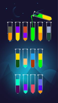 Color Sort - Water Puzzle Game - Screenshot 3