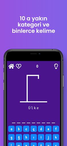 Hangman - Adam Asmaca Oyunu - Screenshot 3