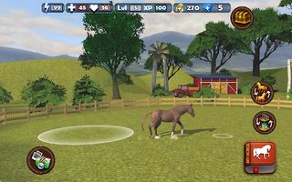 Horse Racing World Jumping 3D - Screenshot 1