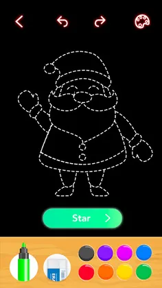 Draw Glow Christmas 2023 - Screenshot 4