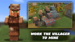 Villagers Build mod for MCPE - Screenshot 1