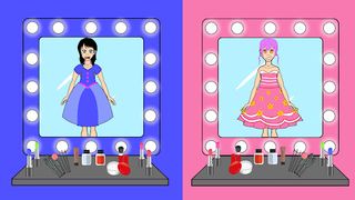 Chibi Dolls:Girl Dress Up Game - Screenshot 2