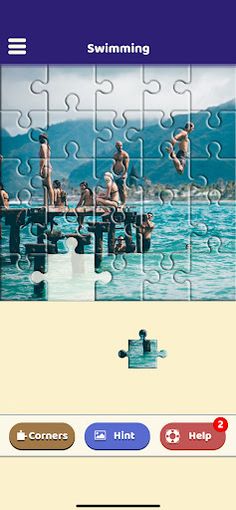Swimming Puzzle - Screenshot 3