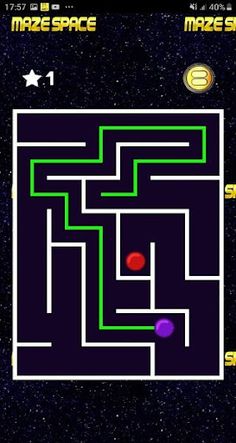 Maze Space : Classic puzzle ga - Screenshot 3