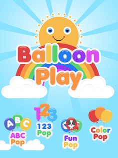 Balloon Play – Pop and Learn - Screenshot 1
