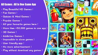 All Games: All In One Game App - Screenshot 1