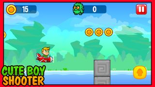 Cute Boy Shooter Running Shoes - Screenshot 3