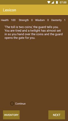 Lexicon - Choose Your Own Adve - Screenshot 2