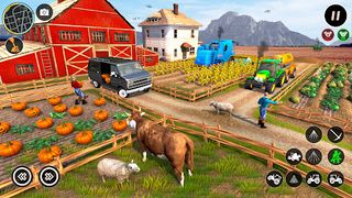 Farm Games Tractor Simulator - Screenshot 1
