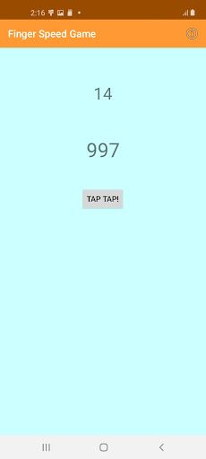 Tap Speed Game - Screenshot 1