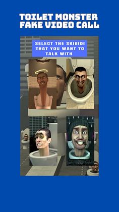 Toilet Monster Fake Call - Screenshot 3