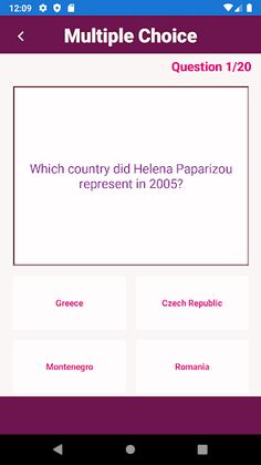 EuroQuizion - Eurovision Quiz - Screenshot 2