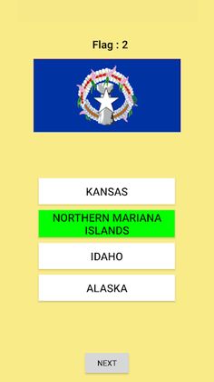 US State Flags Game - Screenshot 2