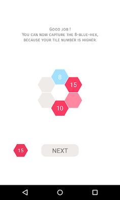 Hexagon duel - Screenshot 2