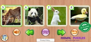 Real Animal Puzzles & Jigsaw - Screenshot 2