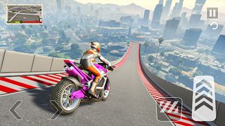Mega Ramp Stunt Bike Games 3D - Screenshot 2