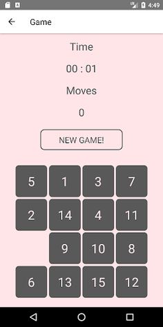 15puzzle - Screenshot 2