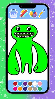 Garten of Banban 4 coloring - Screenshot 2