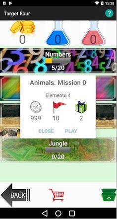 Target Four: puzzle game - Screenshot 3