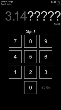 Memorize Pi Digits - 3.14π - Screenshot 4