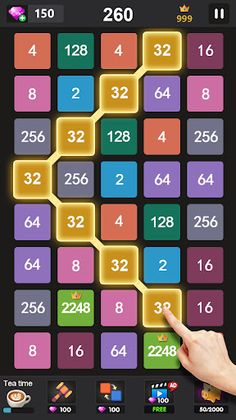 2248 - 2048 puzzle games - Screenshot 1