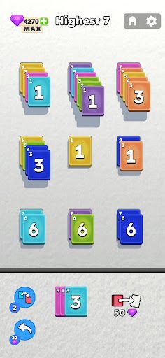 Color Solitaire 3D - Screenshot 2