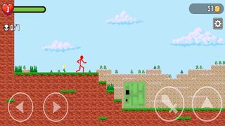 Red Stickman vs Monster School - Screenshot 3