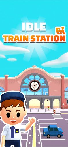 Idle Train Station - Screenshot 1