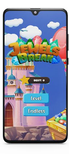 Jewels Break puzzle - Screenshot 2