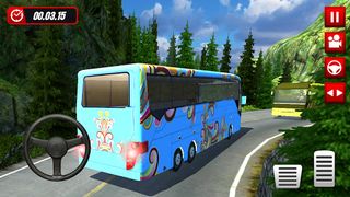 Hill Station Bus Driving Game - Screenshot 3