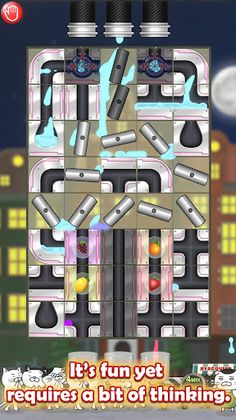 Water Panic Juice:Slide Puzzle - Screenshot 1