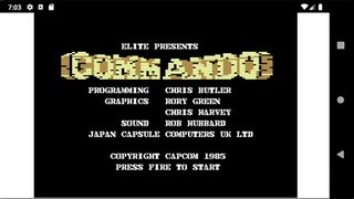 Commando C64 - Screenshot 1