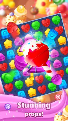 Sweet Candy Cat Puzzle Game - Screenshot 2