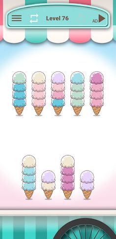 Ice Cream Matching Puzzle - Screenshot 2