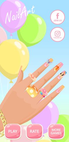 Nail Art: Paint & Decorate - Screenshot 1
