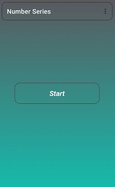 Number Series Game - Screenshot 1